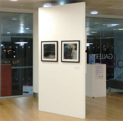 Philip Bradshaw, Installation view, Routed Through Essex exhibition, Gibberd Gallery, 2015